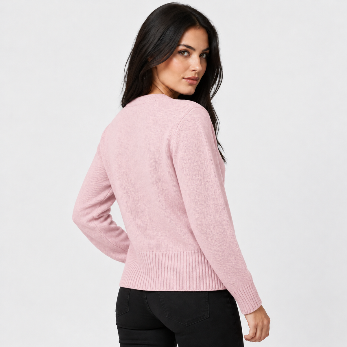 Old Ashworth | Women's Cardigan – Regular Fit with Long Sleeves