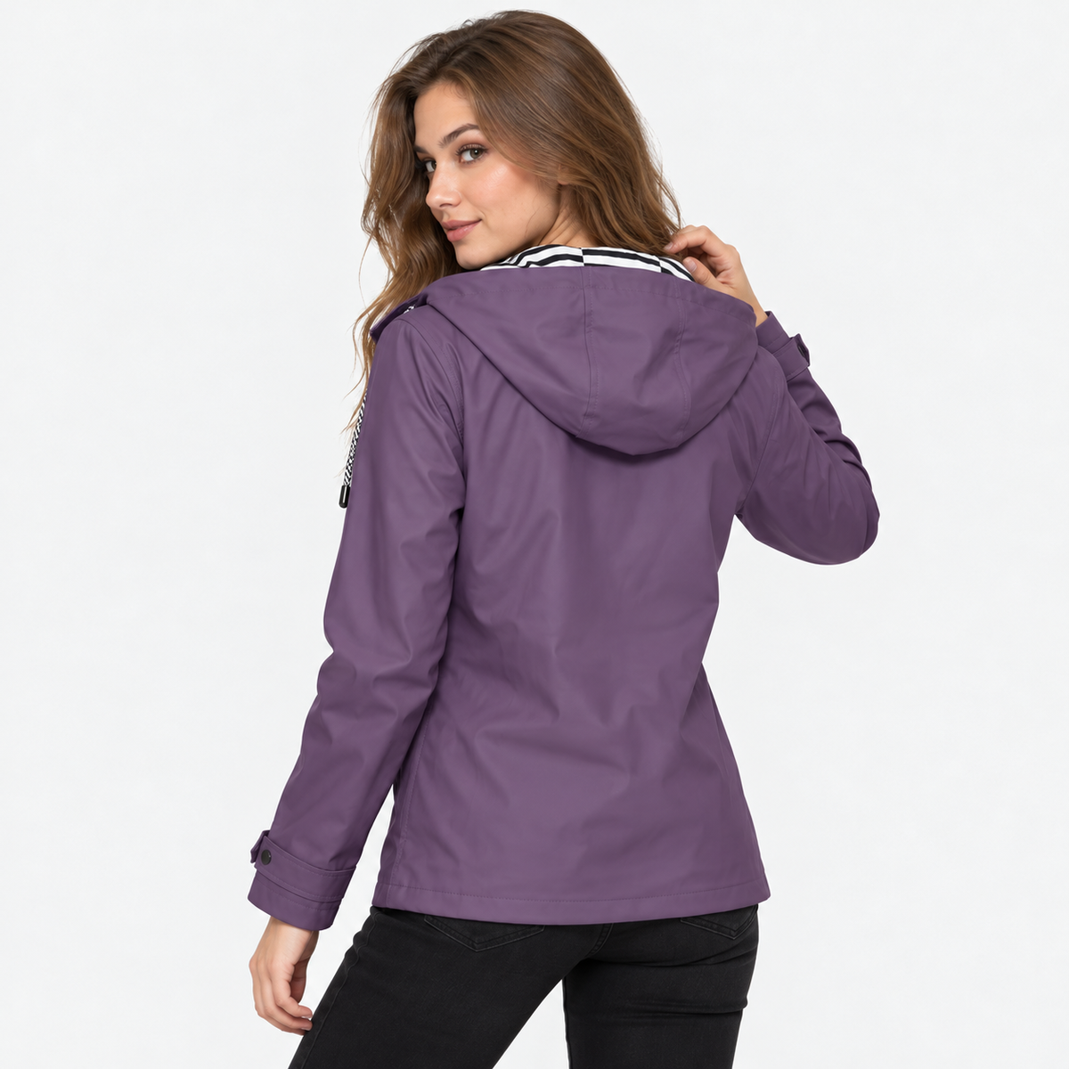 Old Ashworth | Women's Rain Jacket – Lightweight Waterproof