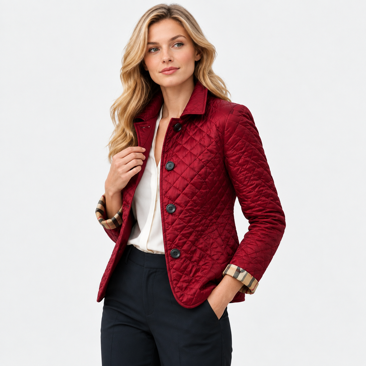 Old Ashworth | Women’s Lightweight Padded Jacket for Cool Weather
