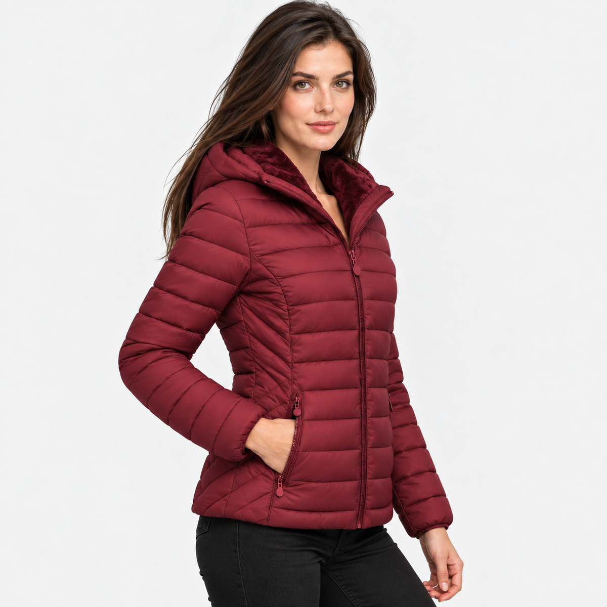 Old Ashworth | Women's Padded Jacket – Lightweight Commuter Wear
