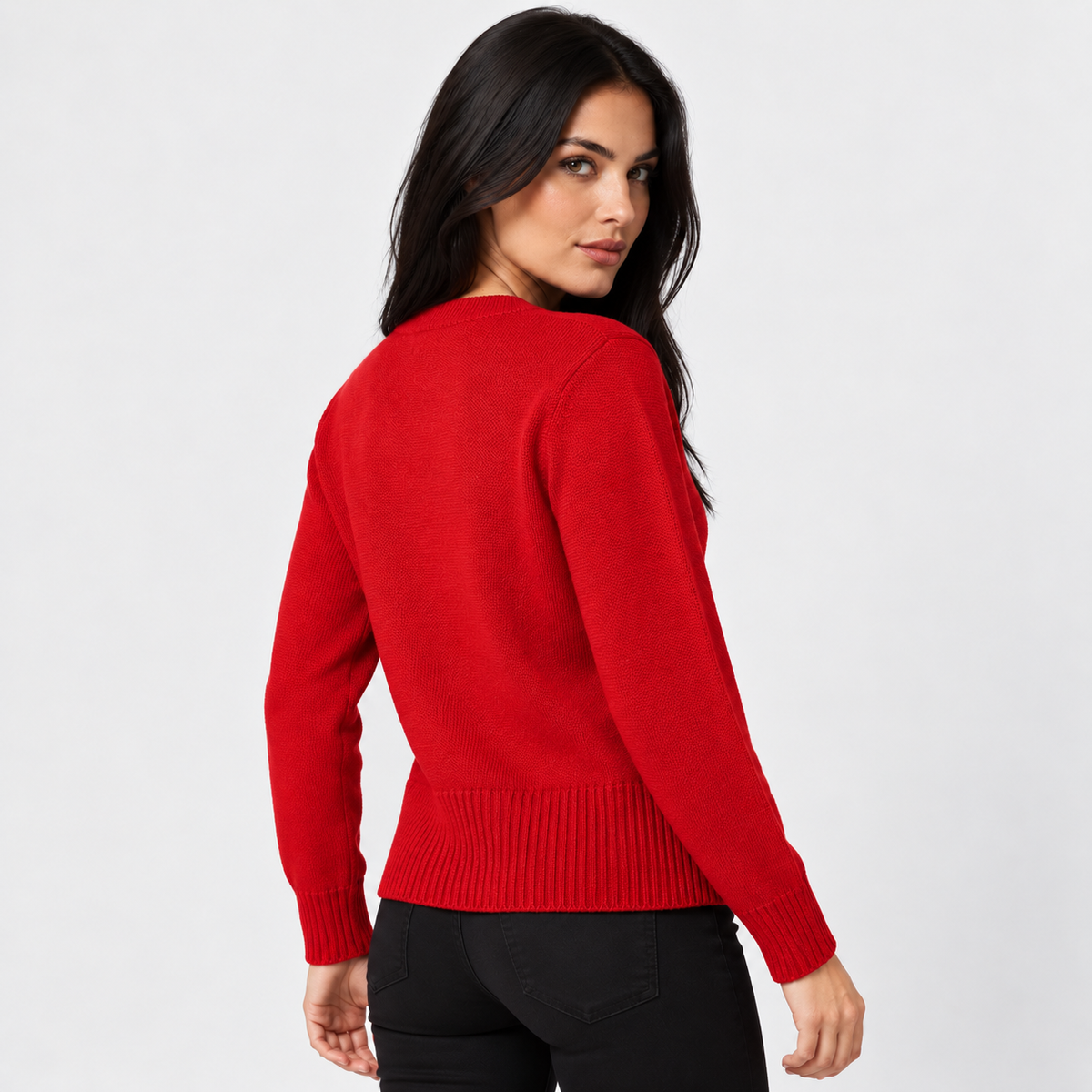 Old Ashworth | Women's Cardigan – Regular Fit with Long Sleeves