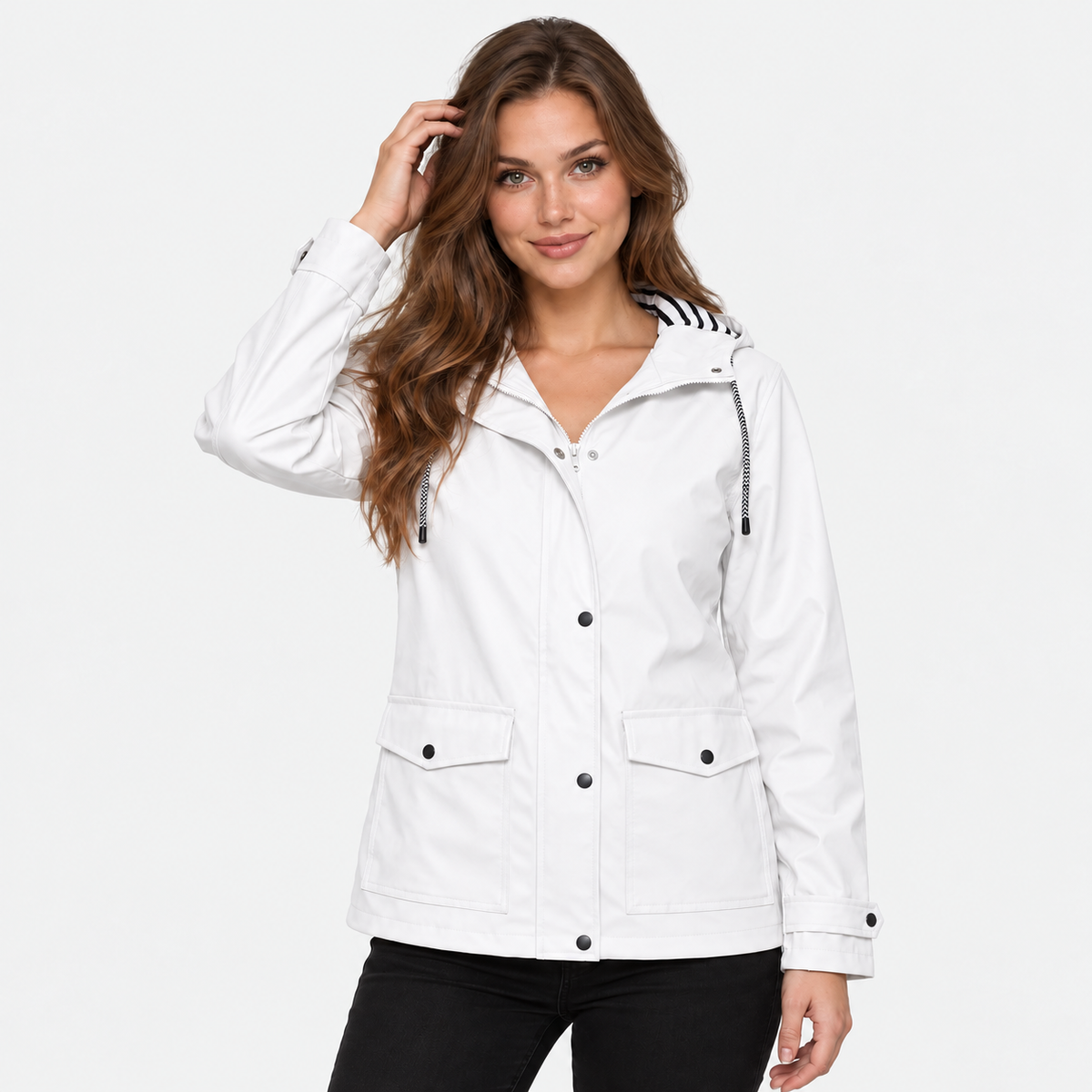 Old Ashworth | Women's Rain Jacket – Lightweight Waterproof