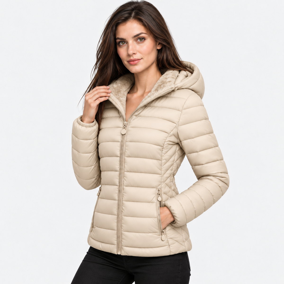 Old Ashworth | Women's Padded Jacket – Lightweight Commuter Wear