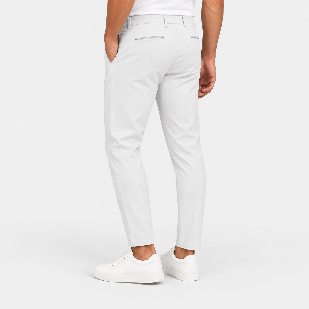 Old Ashworth | Men's Pleated Trousers – Breathable Business Wear