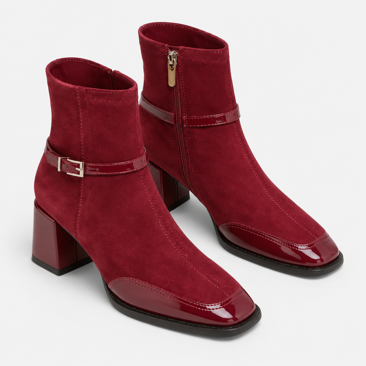 Old Ashworth  | Women's Low Heel Ankle Boots for Work & Casual Wear