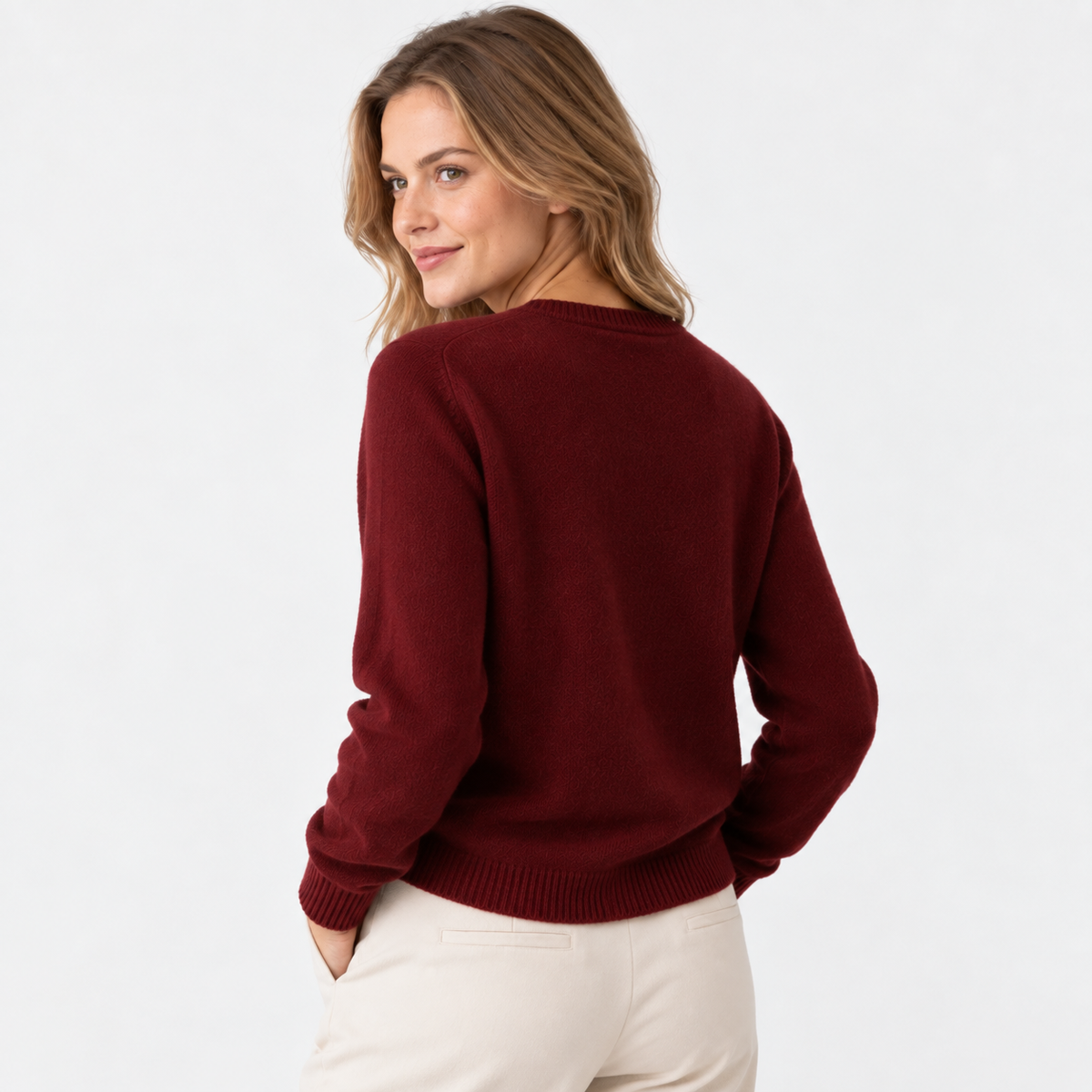 Old Ashworth  | Women's Button Front Cardigan Soft Knit Long Sleeve Sweater